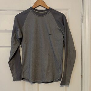 Patagonia Men's Two-Tone Gray Long Sleeve Shirt